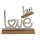 OOTB Silberfarbener Metall-Schriftzug Love