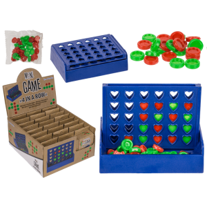 OOTB Mini-Spiel Vier in einer Reihe ca. 6 x 10 cm