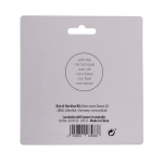 OOTB Silberfarbenes Liebesschloss mit rotem Herz