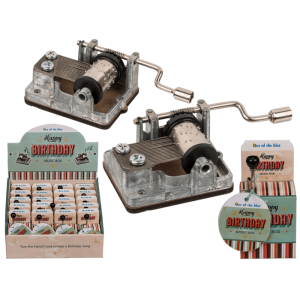 OOTB Musikbox Happy Birthday ca. 4 x 5 cm