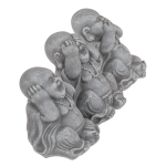 Deko-Figur, Buddha ca. 8 x 7,5 cm, 3-fach sortiert