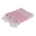 OOTB Rosa/Weißes Fouta-Hamamtuch (für Sauna & Strand)
