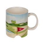 OOTB Becher Golfplatz mit Kugelschreiber