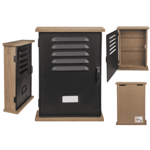 OOTB Holz/Metall-Schlüsselkasten ca. 20 x 275 cm