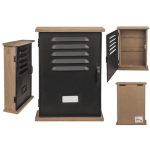 OOTB Holz/Metall-Schlüsselkasten ca. 20 x 275 cm