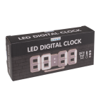 OOTB LED-Digitaluhr mit Alarmfunktion Datums- &