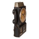 OOTB Metall-Schlüsselkasten Telefon mit Uhr