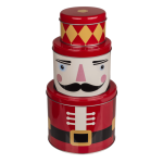 OOTB Metall-Dose Weihnachtsfiguren 3er Set
