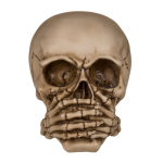 OOTB Spardose mit Schloss Totenkopf - Die 3 Affen