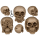 OOTB Spardose mit Schloss Totenkopf - Die 3 Affen