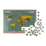 OOTB Puzzle Weltkarte 300-teilig ca. 50 x 35 cm
