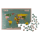 OOTB Puzzle Weltkarte 300-teilig ca. 50 x 35 cm