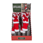 OOTB Textil-Flaschenüberzug Weihnachtsmütze & Schal