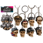 OOTB Metall-Schlüsselanhänger Skull ca. 4 cm