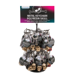 OOTB Metall-Schlüsselanhänger Skull ca. 4 cm