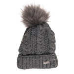 OOTB Kuschel-Mütze Zopfmuster Einheitsgröße