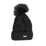 OOTB Kuschel-Mütze Zopfmuster Einheitsgröße