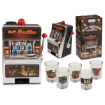 OOTB Trinkspiel Spielautomat mit 5 Shooter-Gläsern