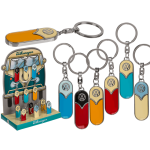 OOTB Metall-Schlüsselanhänger VW T1 Bulli