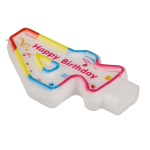 OOTB Geburtstags-Zahlenkerze 4 ca. 7 x 1 cm