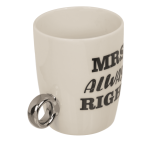 OOTB New Bone China-Becher Mr Right & Mrs Always Right