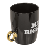 OOTB New Bone China-Becher Mr Right & Mrs Always Right