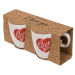 OOTB Becher I Love You ca. 75 x 67 cm