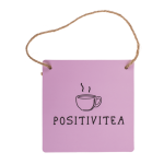 OOTB Papp-Wandschild Pastell ca. 18 x 18 cm