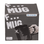 OOTB Schwarzer Becher Fxxxx ca. 125 x 11 cm