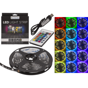 OOTB Leuchtstreifen mit farbwechselnder LED L: 3 m