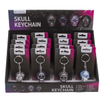 OOTB Metall-Schlüsselanhänger Metallic Skull