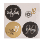 OOTB Schwarz/goldener Adventskalender