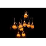 OOTB Lichterkette Glitter-Glühbirnen mit 10 LED