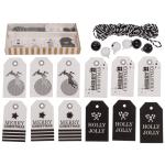 OOTB Geschenkanhänger-Set Silver Shine