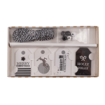 OOTB Geschenkanhänger-Set Silver Shine