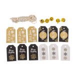 OOTB Geschenkanhänger-Set Golden Shine