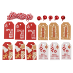 OOTB Geschenkanhänger-Set Natural red