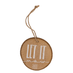 OOTB Deko-Holzscheiben-Hänger Modern Christmas