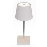 OOTB Weiße Tisch-Lampe mit LED