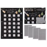 OOTB Kratzpapier Adventskalender ca. 52 x 30 cm