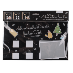 OOTB Kratzpapier Adventskalender ca. 52 x 30 cm