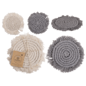 OOTB Makramee Untersetzer 2er Set