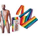 OOTB Herrenbadeanzug Regenbogen Mankini Pride
