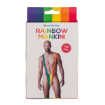 OOTB Herrenbadeanzug Regenbogen Mankini Pride