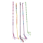 OOTB Textil-Armband Friendship mit Muscheln &