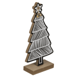 OOTB Weiß/schwarze Holz-Tanne