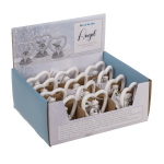 OOTB Sitzende Engel im Herz mit Kristallherz