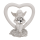 OOTB Sitzende Engel im Herz mit Kristallherz