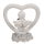 OOTB Sitzende Engel im Herz mit Kristallherz