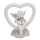 OOTB Sitzende Engel im Herz mit Kristallherz